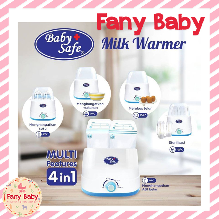 BABY SAFE TWIN BOTTLE WARMER / LB216