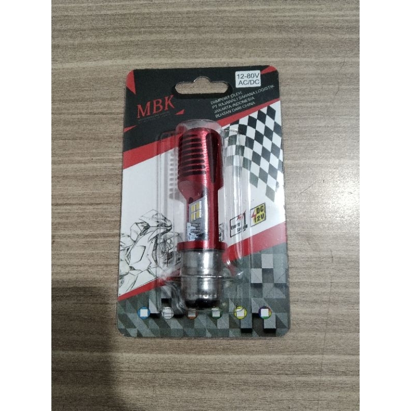 Lampu Depan LED Bebek H6 2 Sisi AC DC