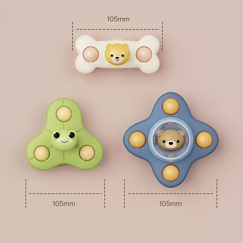 BIANCA - Mainan Anak Sensori Motorik Fidget Spinner Pop It UFO SERIES 1 SET ISI 3PC