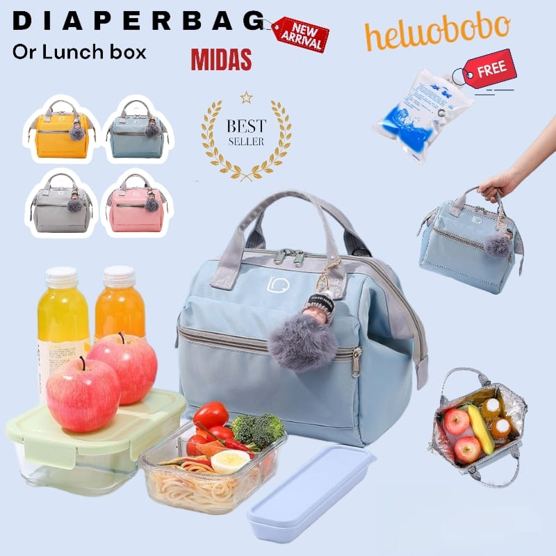 7.7 BIG SALE !! TAS SELEMPANG / COOLERBAG / LUNCH BOX / HELUOBOBO / NEW SERIES/TAS ASI