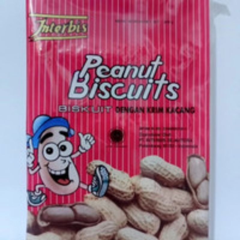 

Peanut Biscuits dengan krim kacang 165gr