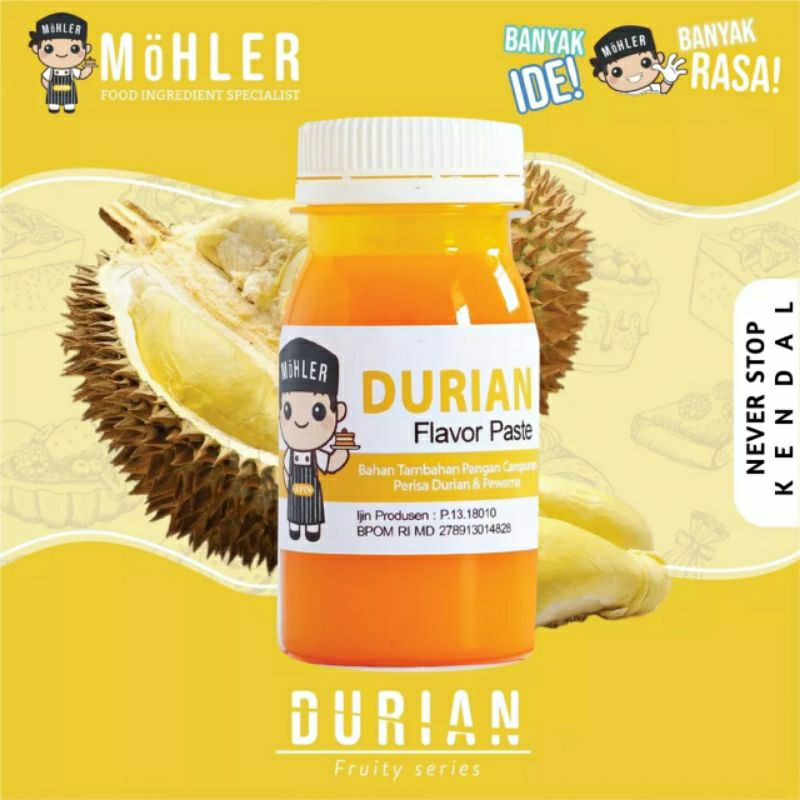 

Pasta/Perisa Durian Mohler 60gr