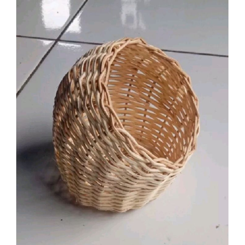 Sarang Gowok Rotan ( Sarang Burung, Hamster)