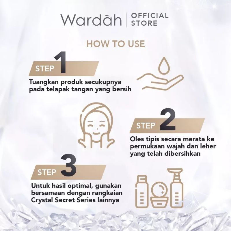 Wardah Crystal Secret Dark Spot &amp; Brightening Serum 20ML