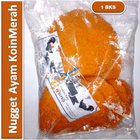 

Nugget Ayam - Koin Merah Fresh | Isi 8-10 Pcs [ Harga Per BKS ]