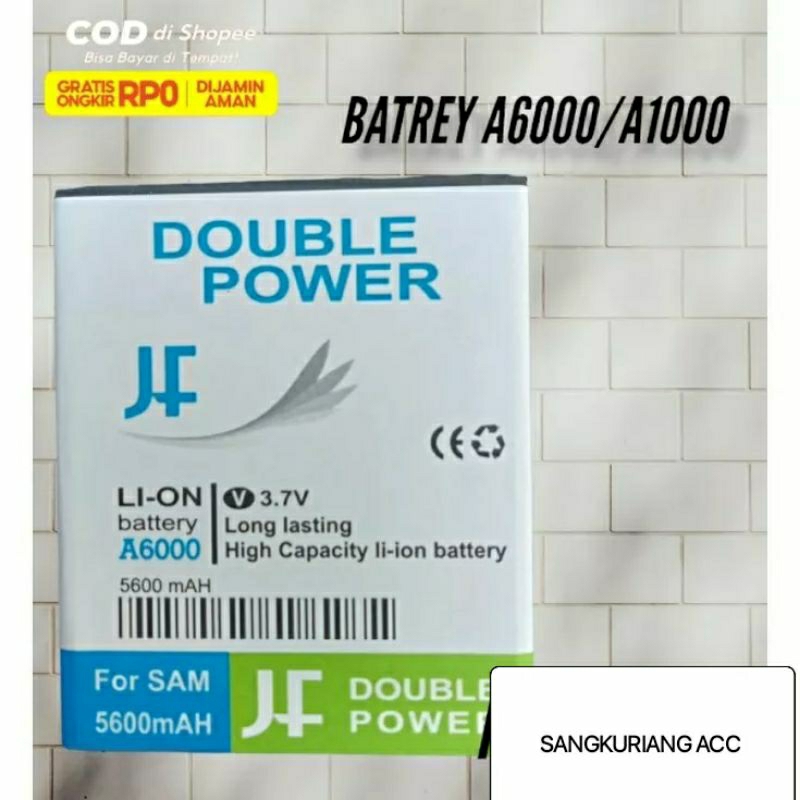 BATERAI LENOVO A6000/A6000+/A6010/A6020/A6600 DOBEL POWER LENOVO BL 242