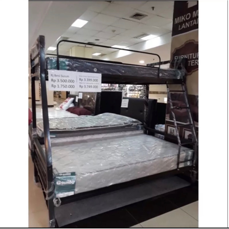 ranjang susun besi 160/120 Bandung area
