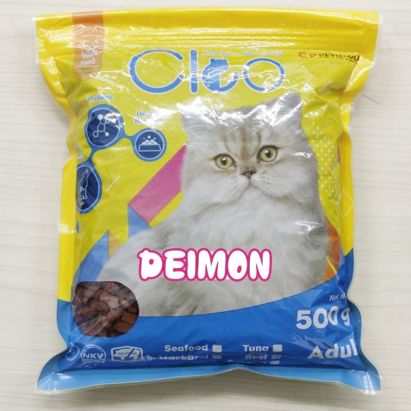 Makanan Kucing Cleo Salmon 500gram