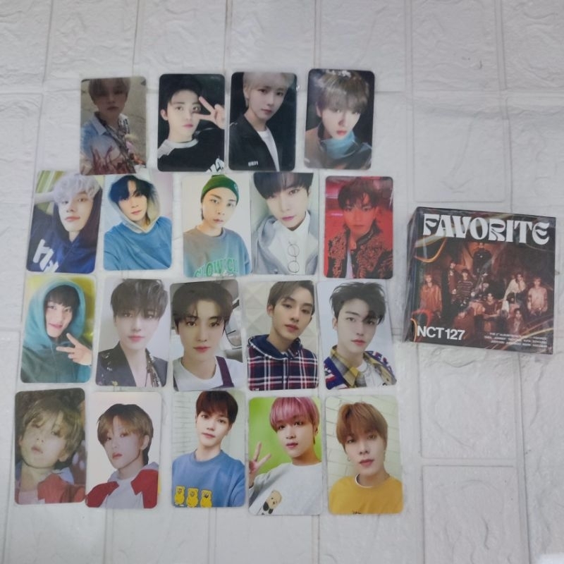 [TAKE ALL/BUNDLE] PHOTOCARD NCT - SLOWACID HOODIE