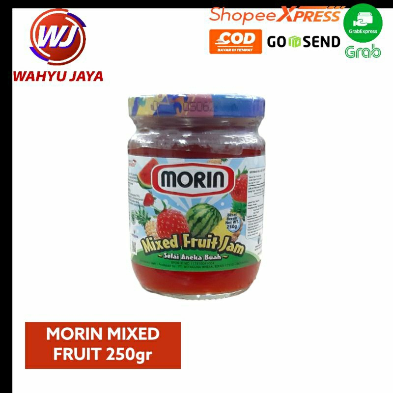 

morin mixed fruit jam 250gr