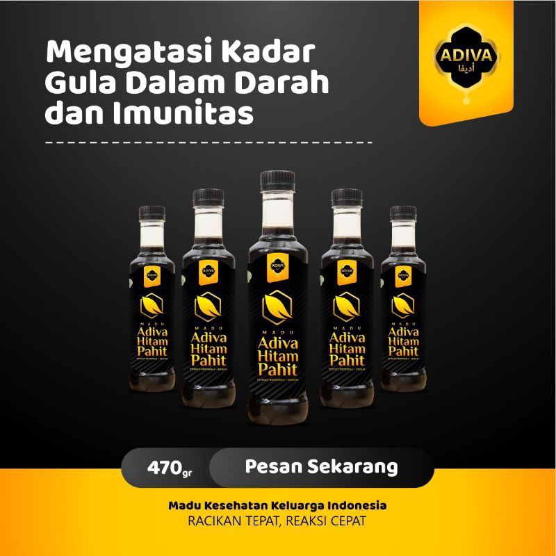 

Madu ADIVA HITAM PAHIT