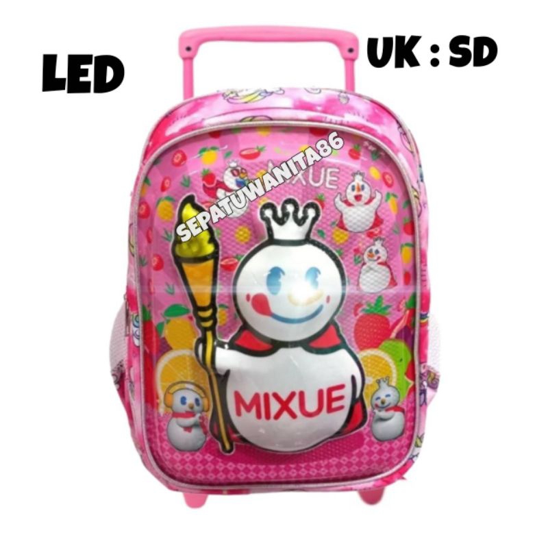 Tas anak sekolah mixue/tas anak tk mixue timbul/tas anak sd mixue timbul led/tas anak ransel perempuan/tas anak sekolah SD/tas anak terlaris/tas anak murah