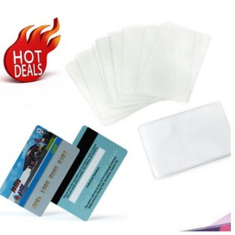 

SALE NISA PLASTIK TRANSPARAN PELINDUNG KARTU CART / TEMPAT KARTU
