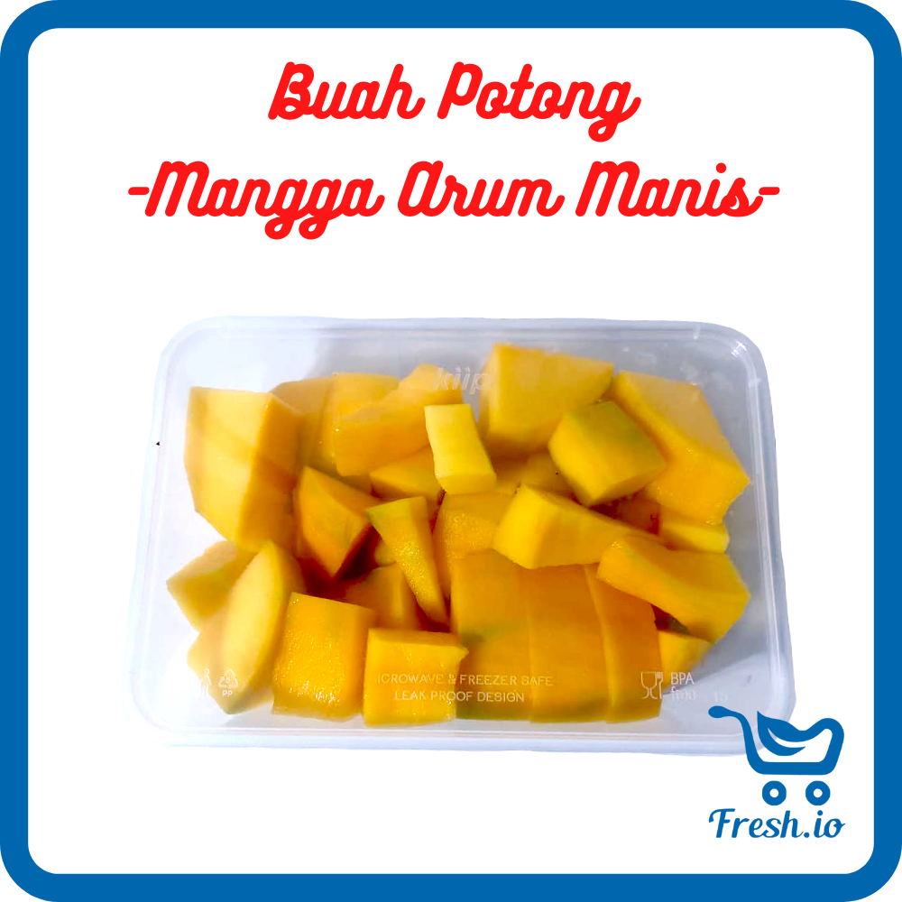 

Buah Potong Mangga Harum Manis 350gr