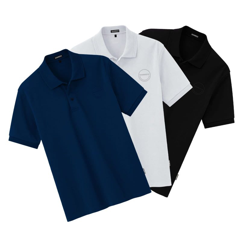 (COD)Kaos Polo Pria Lacoste Logo Bordir