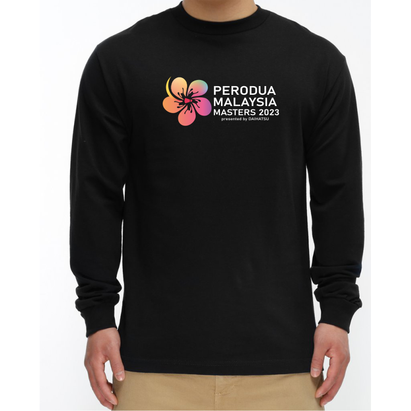 T-SHIRT KAOS LENGAN PANJANG MALAYSIA MASTERS 2023