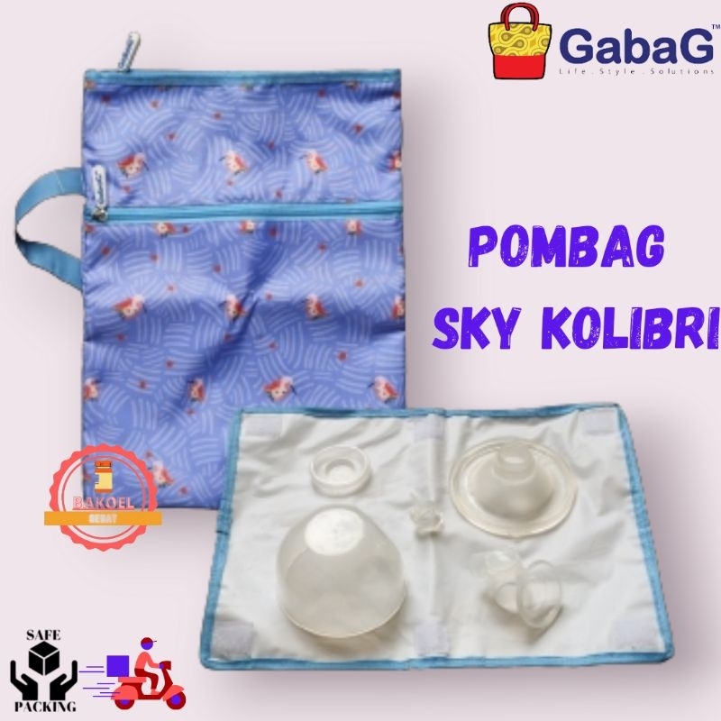 PomBag GABAG - Bag Penyimpanan Sparepart Breastpump