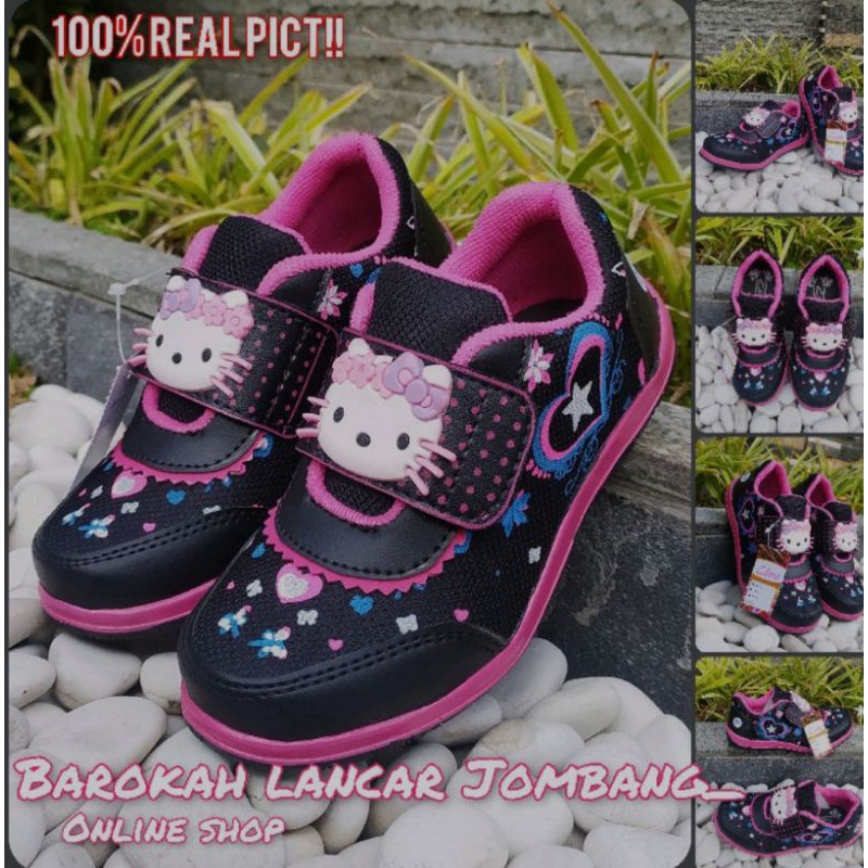 SEPATU ANAK TK HELLO KITTY VIRGIN CELLENA LEONA 26-35 SPORTY