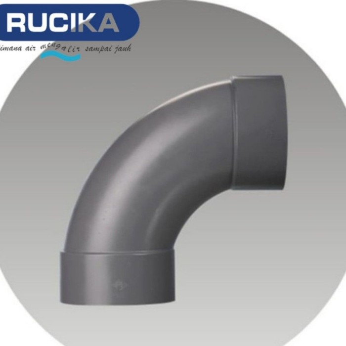 RUCIKA LONG ELBOW RUCIKA 6" DV - RUCIKA KENI PANJANG 6 RUCIKA LARGE RADIUS 6" LONG ELBOW 6 INCH BOK 