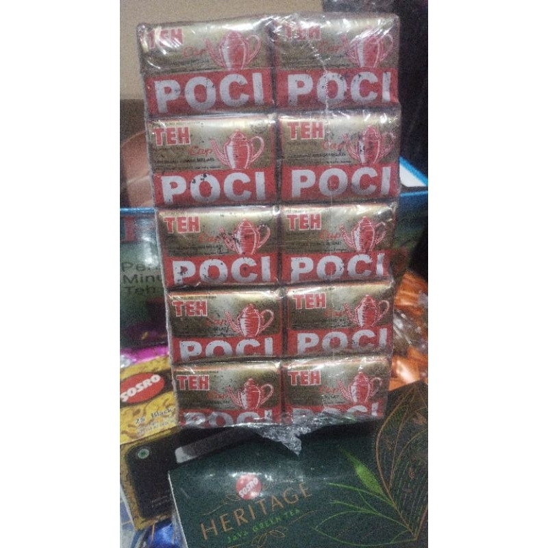 Teh Poci Gold serbuk 1 slop isi 50pcs