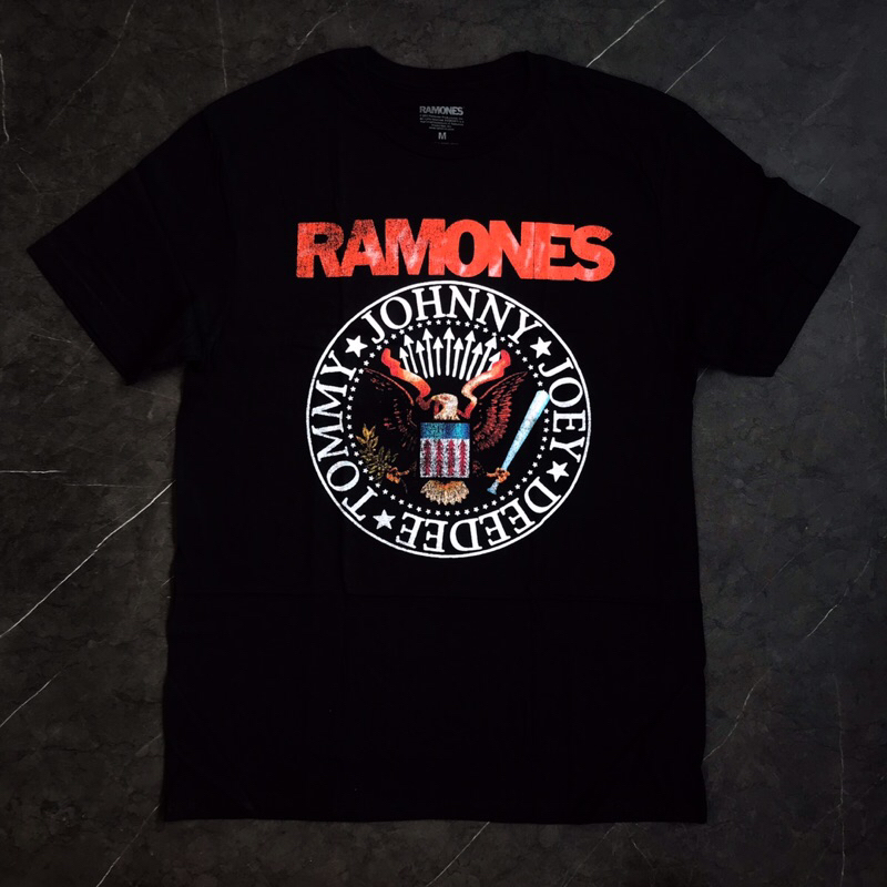 Tshirt Band Ramones - Vintage Eagle Seal Original Official