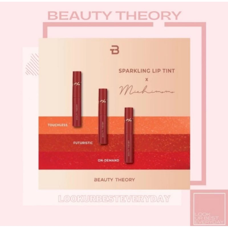 beauty theory michimomo sparkling lip tint Korean lipstik Touchless futuristic