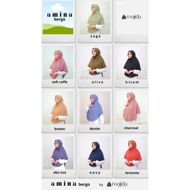 Amina Bergo By Majida Hijab