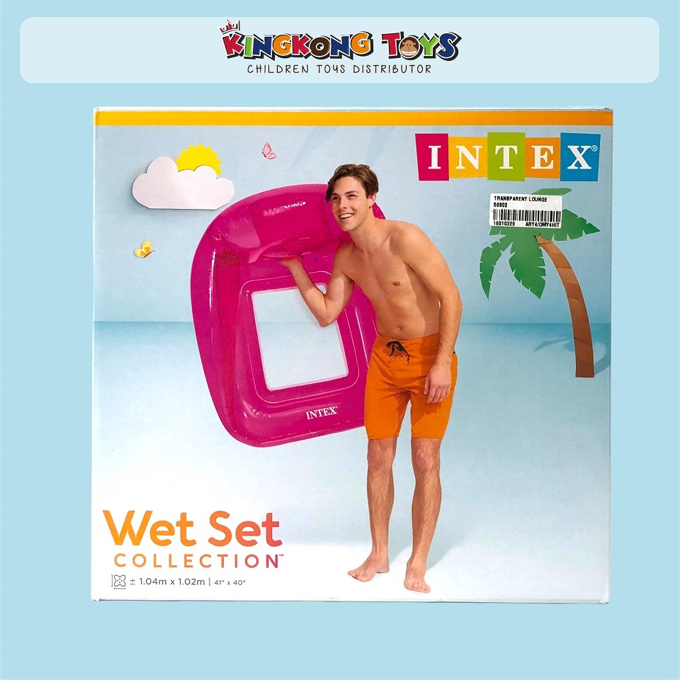 BAN RENANG / PELAMPUNG RENANG / BAN RENANG PINK / BAN RENANG TRASPARAN / 16010329