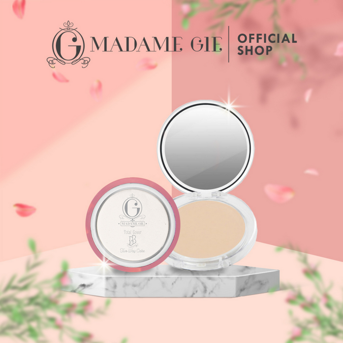 MADAME GIE Total Cover BB Two Way Cake | ❤ jselectiv ❤ Bedak Padat MADAME GIE