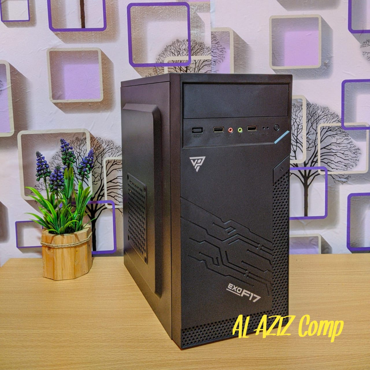 Pc Cpu Komputer Rakitan Intel Core i3 7100 Ram 16gb SSD 256gb Wifi