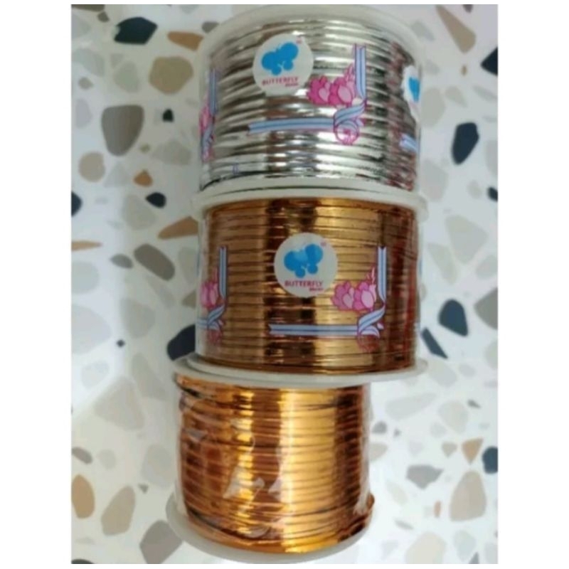 

Pita Kawat/Kawat Metalik Souvernir 100 Yard