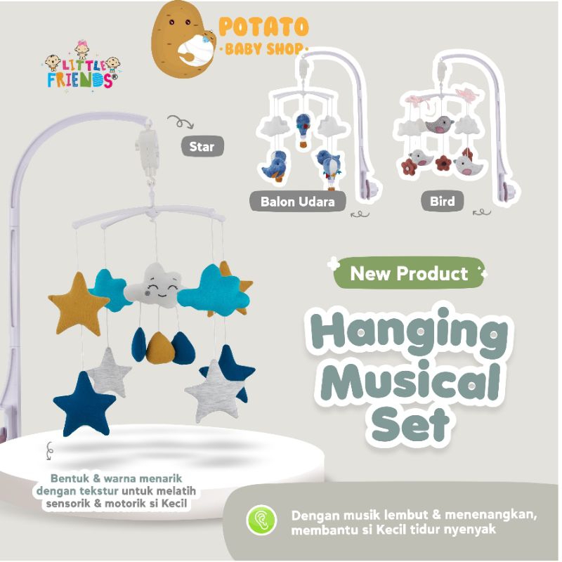 LF Hanging Musical Set - Mainan Musik Gantung Babybox