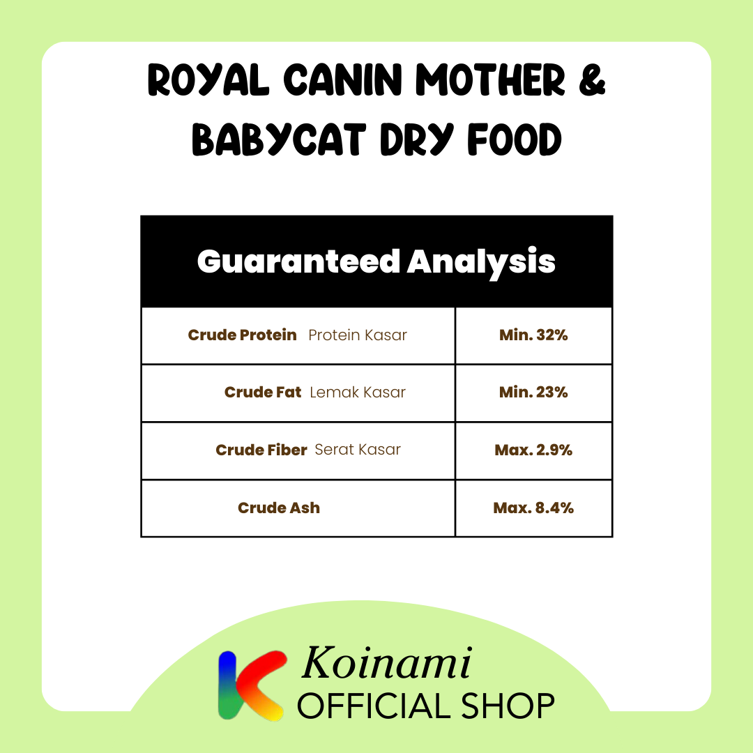 RC 34 MOTHER BABY CAT 400GR / Royal canin mother and baby / makanan kucing / food