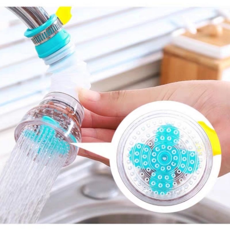 Filter air kran flaxible | saringan air kran kipas kincir putar