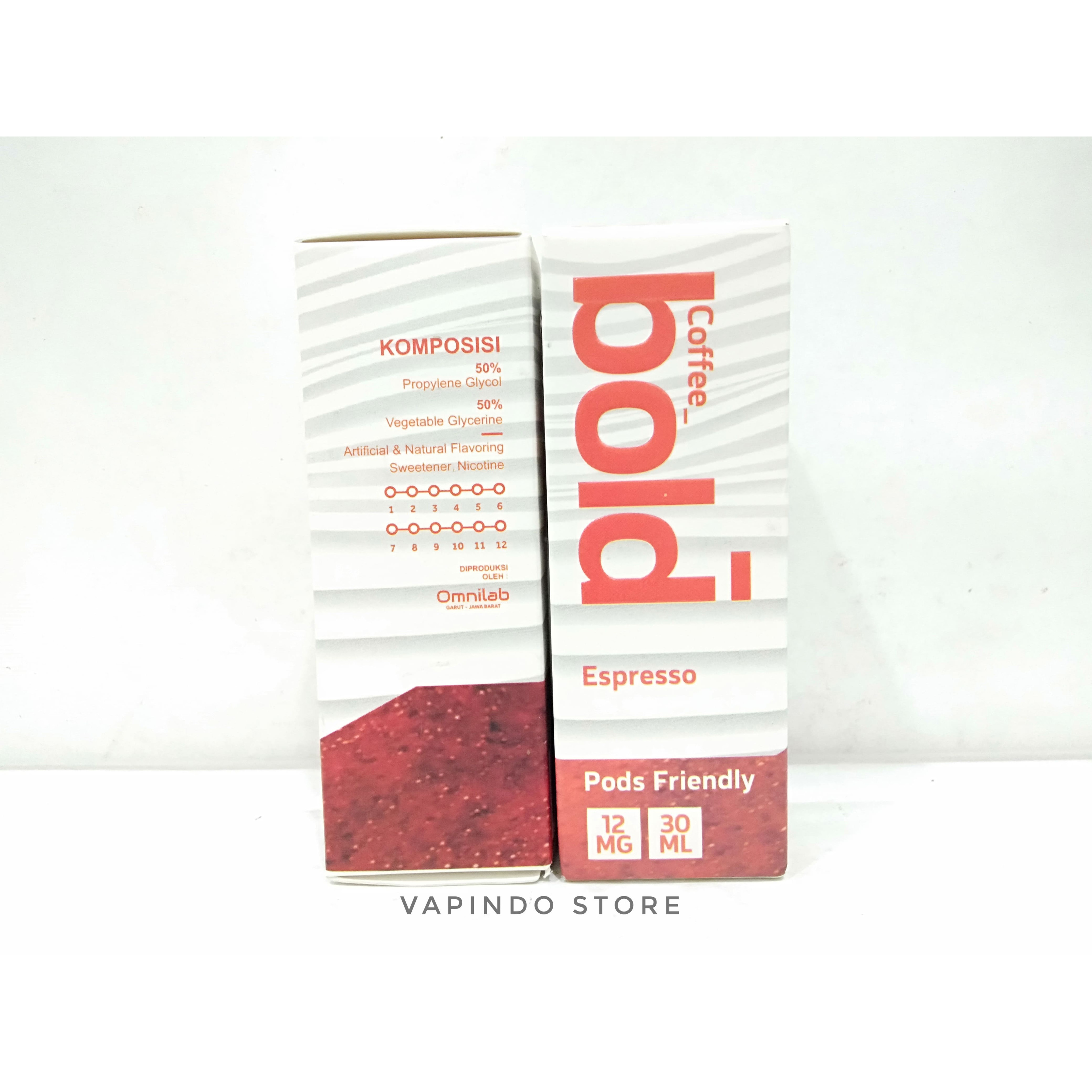 PODS FRIENDLY BOLD COFFEE ESPRESSO 30ML 12MG BY JOSS X OMNI LAB