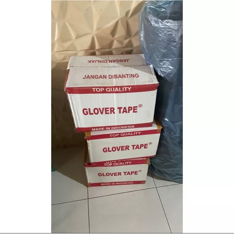 

Paket 1 Dus Lakban isi 72 Pcs 48MM x 90 YARD (2 Inch x 90 Yard) Glover Tape