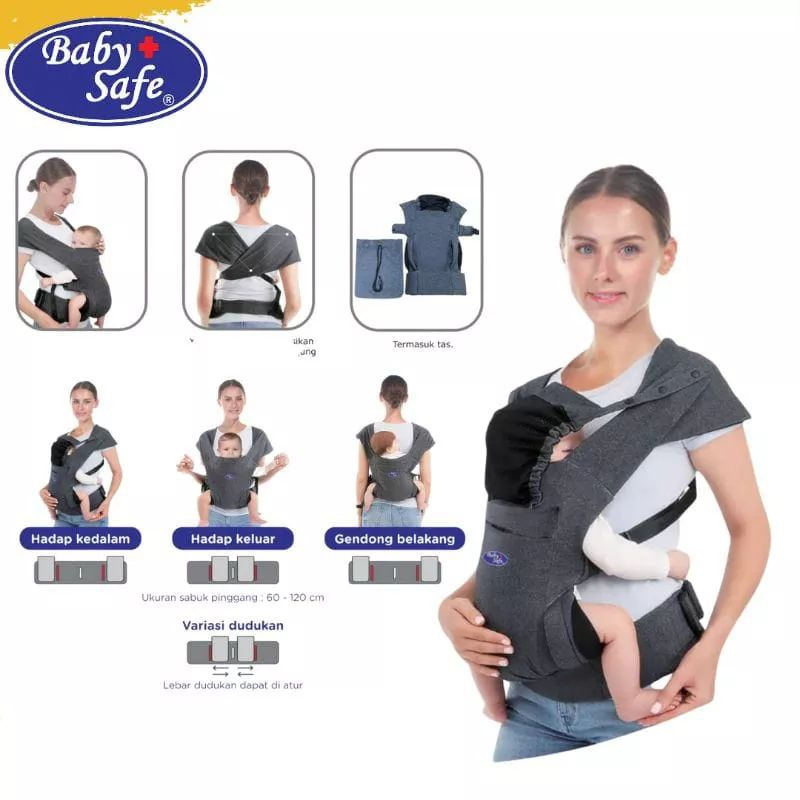 Baby Safe M-Shaped Carrier Gendongan M shape BC010