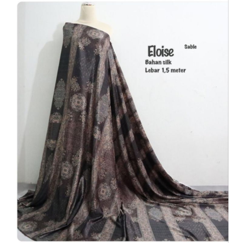 Kain Meteran Di*r Silk Gamis,Sarimbit,Baju keluarga,Tunik