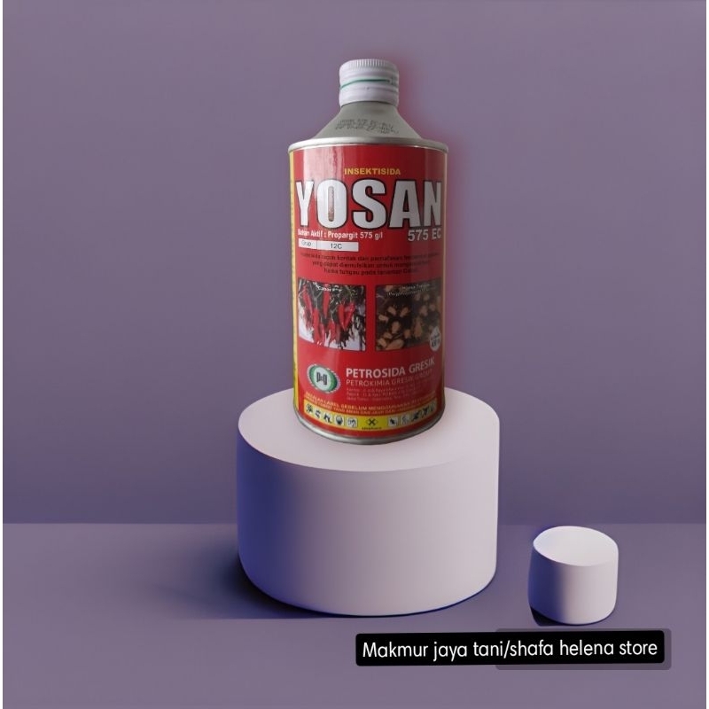 AKARISIDA /INSEKTISIDA YOSAN 575 EC OBAT TUNGAU(B.A :PROPARGIT 575 EC)