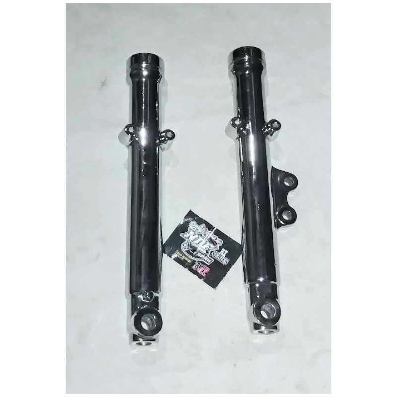 BOTTOM TABUNG SHOCK SHOK DEPAN RX KING OLD LAMA TUA ORIGINAL COPOTAN FINISH CROM KROM KRUM CHROM CHR