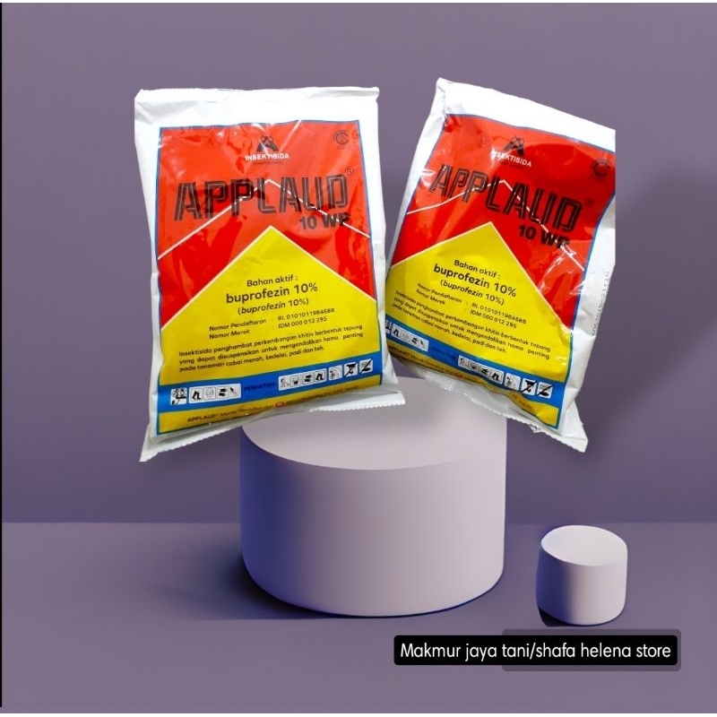 APPLAUD 10 WP INSEKTISIDA OBAT PEMBASMI HAMA WERENG KEMASAN 400 GRAM