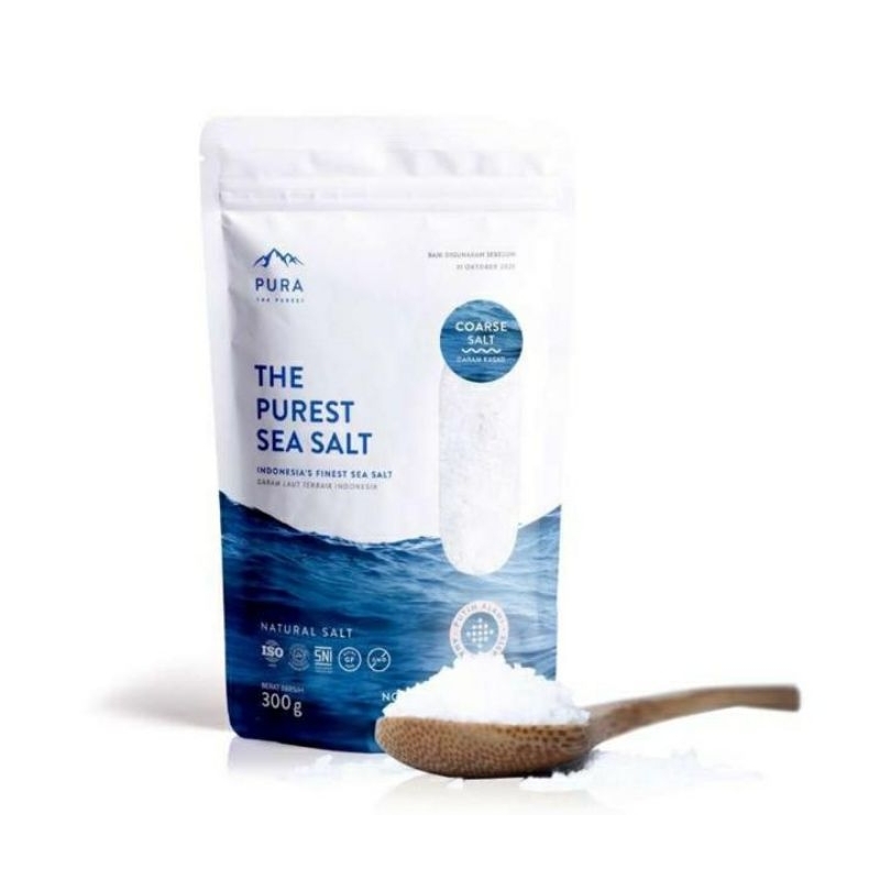 

PURA The Purest Sea Salt Coarse 300 g