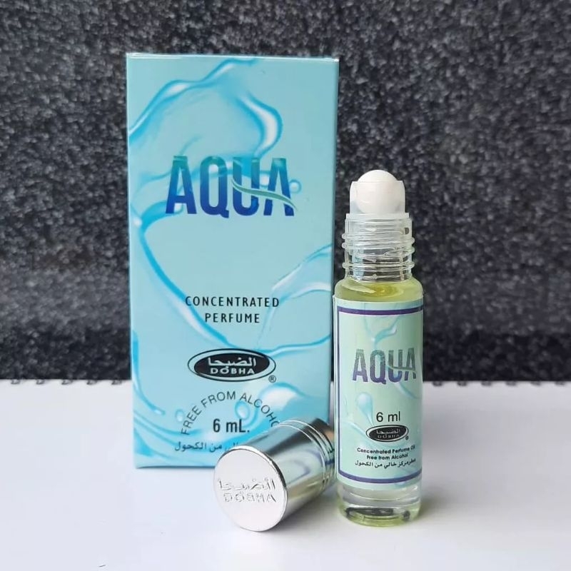 Parfum Dobha 6ml Aroma AQUA 100% Non Alkohol