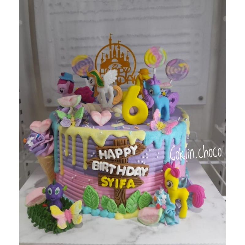 

Cake Birthday Little Pony Kue ultah Kuda pony lill pony / KUE ULANG TAHUN KUDA PONY / BIRTHDAY CAKE LITTLE PONY