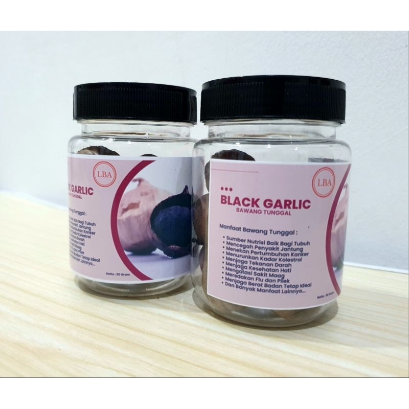 

Bawang Hitam Black Garlic Tunggal