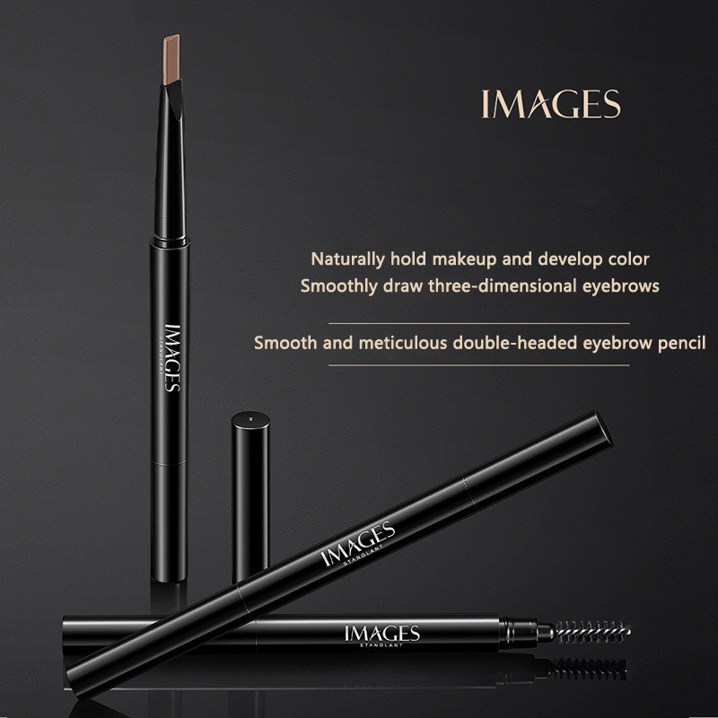 IMAGES Beauty Smooth and Meticulous Double Headed Eyebrow Pencil