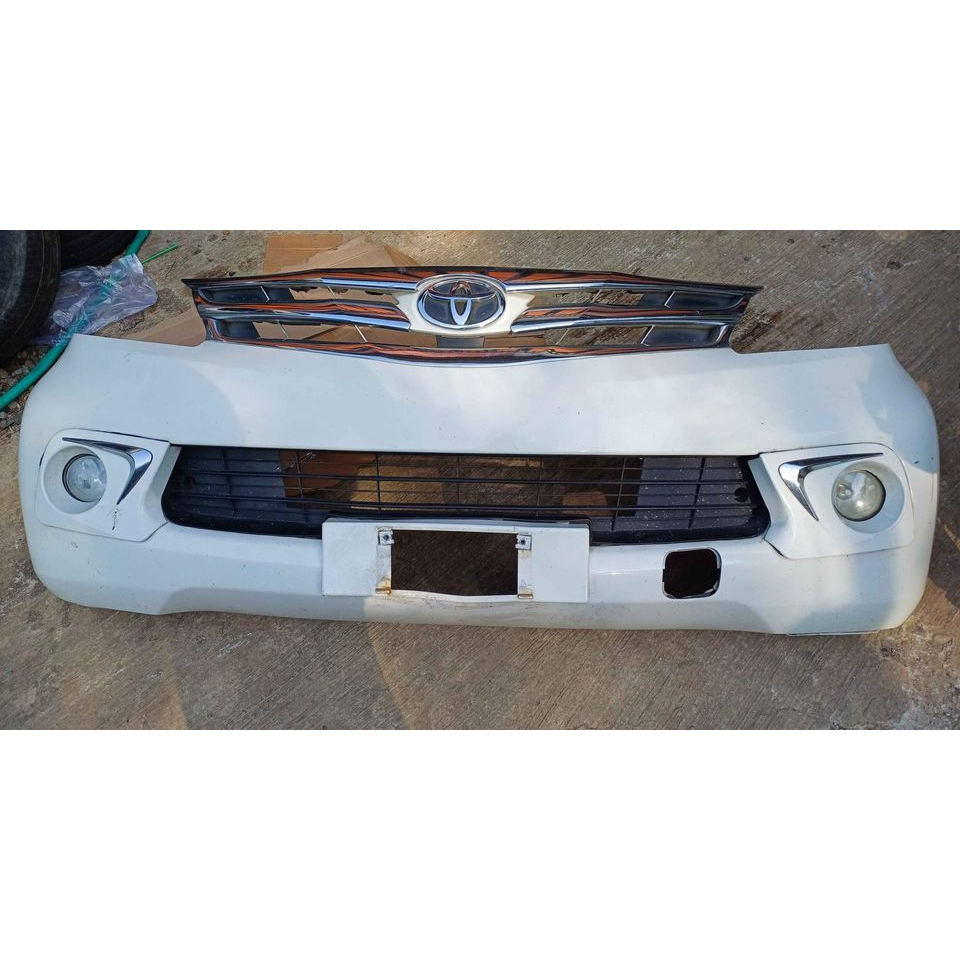 Bumper Bemper Depan Fullset All New Avanza 2012 2013 2014 Original - PUTIH