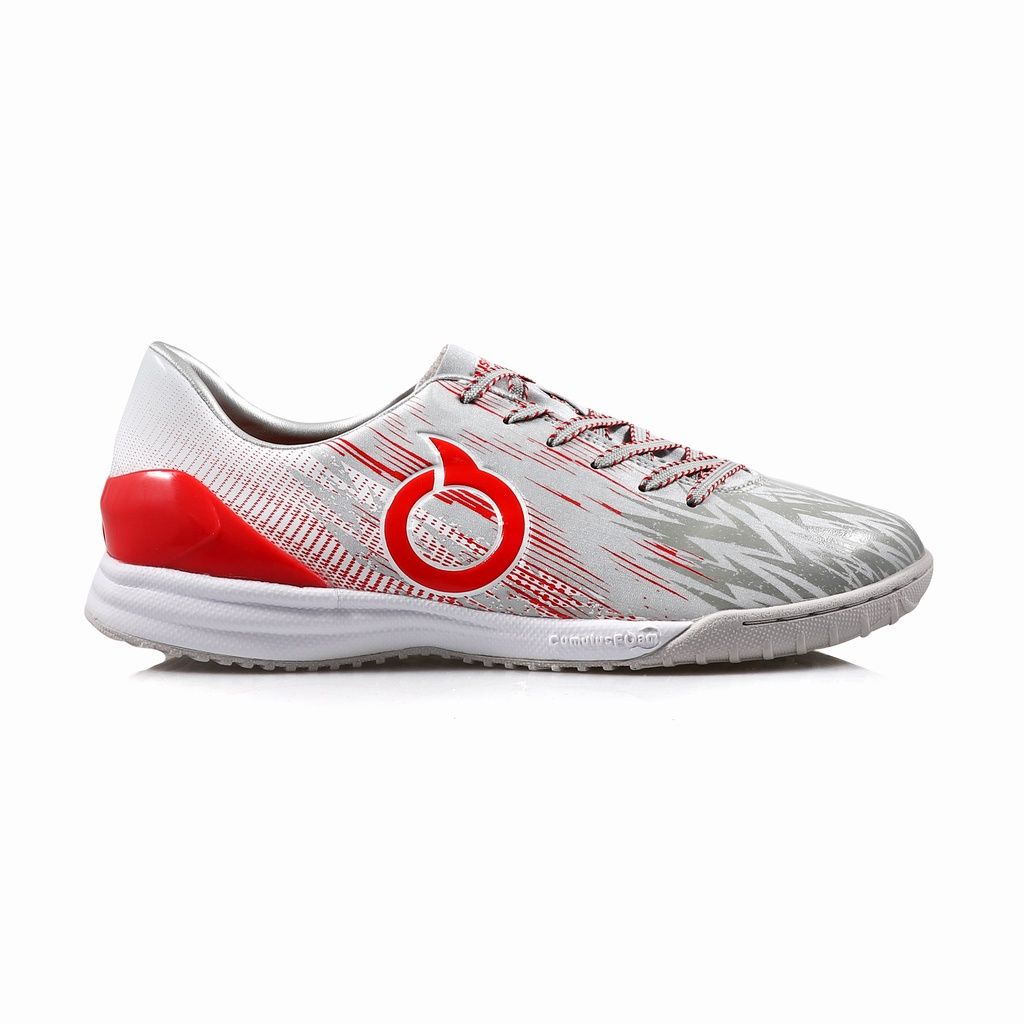 SEPATU FUTSAL ORTUSEIGHT CATALYST LEGION UNITY IN - SILVER ORTRED