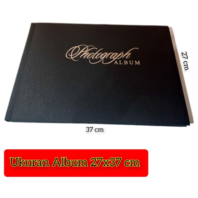 DLBT ALBUM FOTO MAGNETIC LANDSCAPE BESAR BLACK PHOTOGRAPH