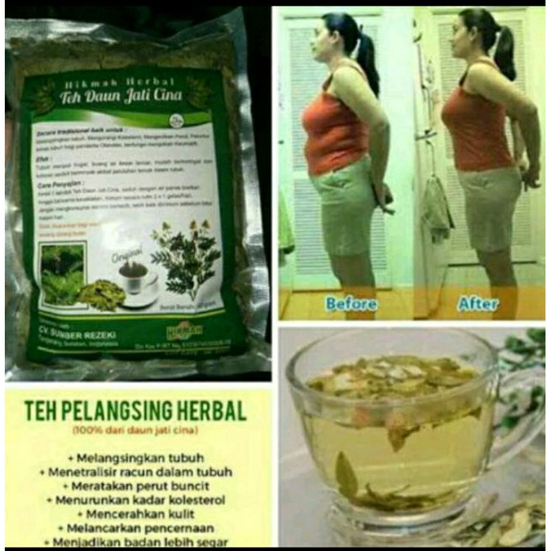 

Teh Pelangsing Herbal Alami